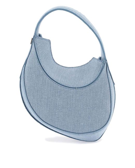 Mugler Blue Mini Spiral Bag