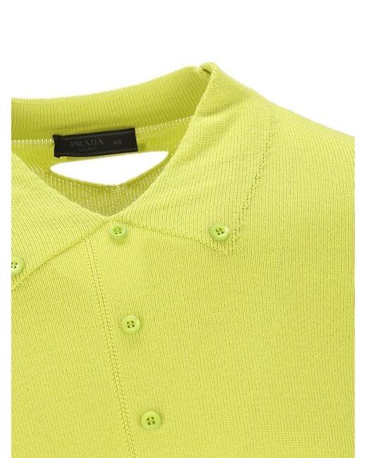 Prada Yellow Jerseys for men
