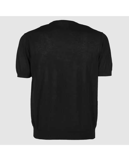 Malo Black T-Shirts And Polos for men