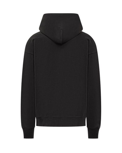 Off-White c/o Virgil Abloh Black Hoodie With Print for men