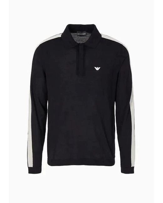 EA7 Emporio Armani Sweaters in Blue for Men Lyst
