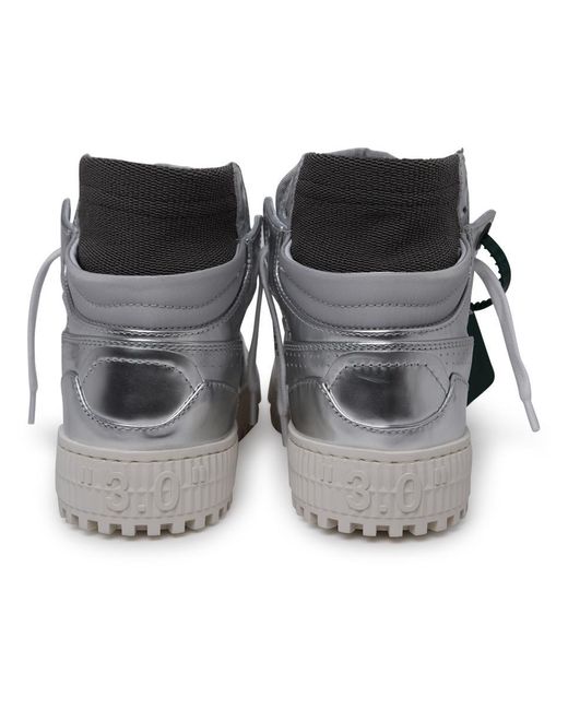 Off-White c/o Virgil Abloh Gray Off- Off Court 3.0 Sneakers