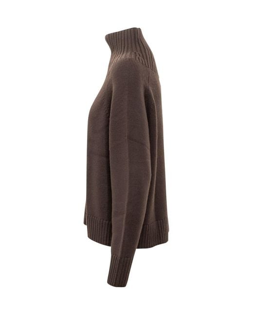 Michael Kors Brown Turtleneck Sweater
