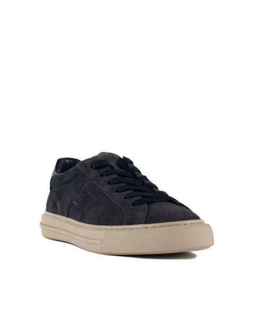 Hogan Blue H691 Suede Sneakers for men