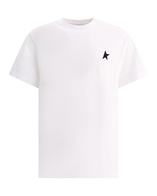 Golden Goose Deluxe Brand White "Regular" T-Shirt for men