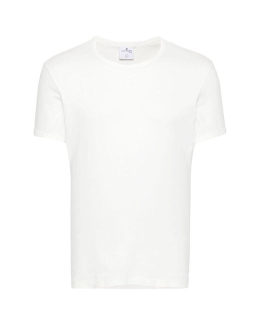 Courreges White T-shirts for men