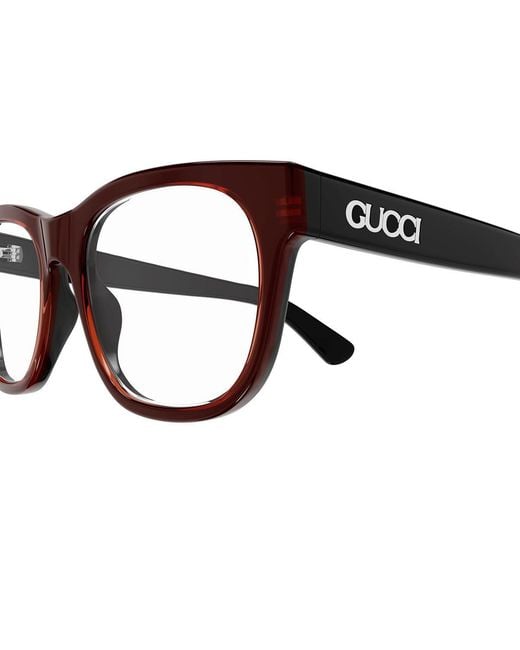 Gucci Brown Eyeglass for men