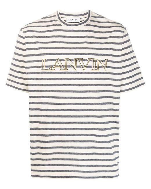 Lanvin Gray T-shirts And Polos for men