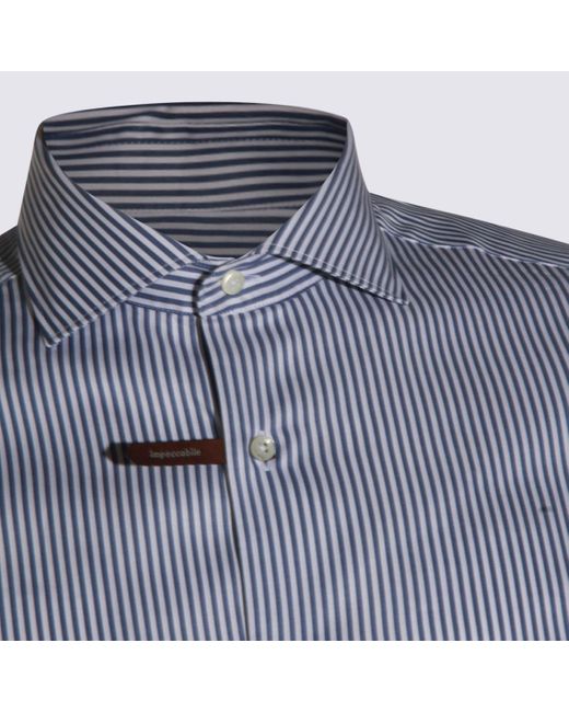 Canali Blue Camicie for men