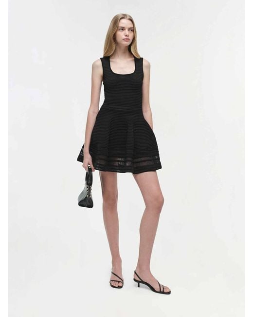 Jonathan Simkhai Black Lottie Mini Dress