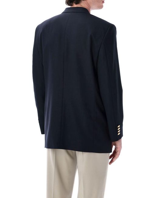 sunflower Blue 90's Double Breasted Club Blazer for men