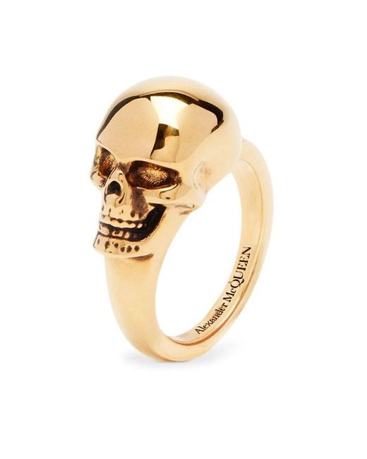 Alexander McQueen Metallic Rings Jewellery