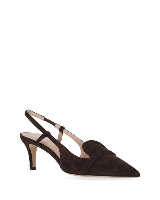 P.A.R.O.S.H. Brown Slingback