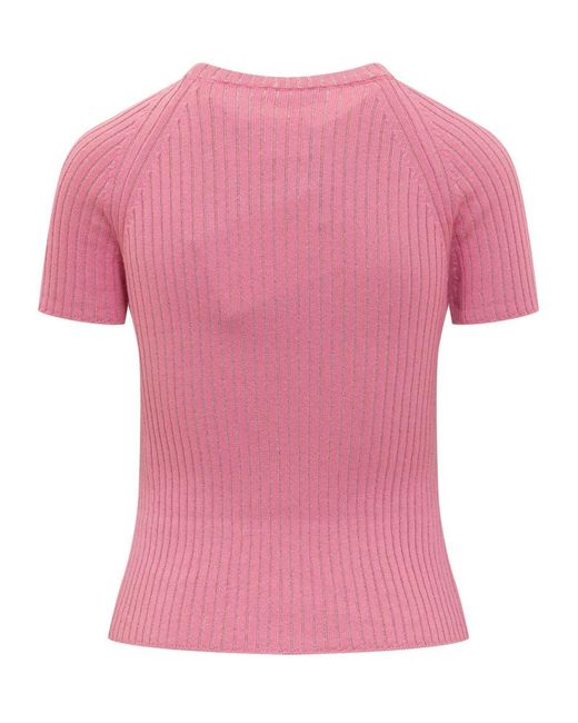Cormio Pink Lurex T-Shirt
