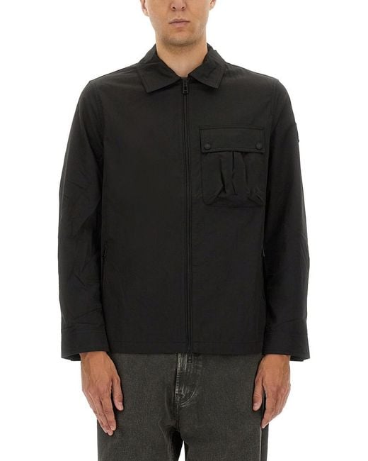 Belstaff Black Jacket - Shirt "drome" for men