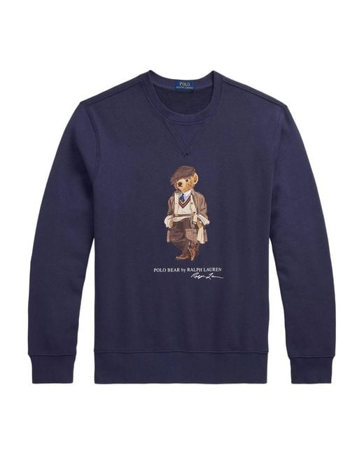 Polo Ralph Lauren Blue Long Sleeve-Sweatshirt for men