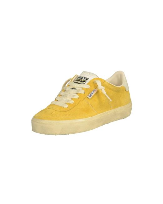 Golden Goose Deluxe Brand Yellow Sneakers