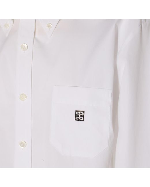 Givenchy White Shirts