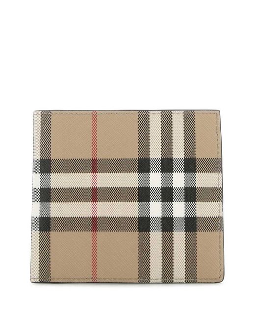 Burberry Wallets in Natural for Men | Lyst