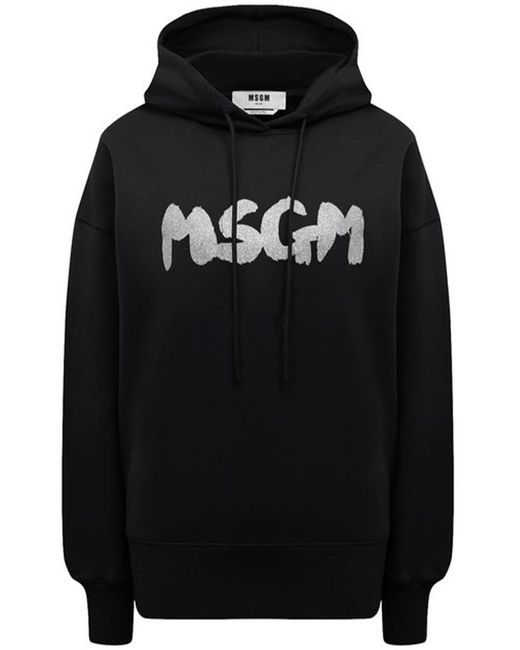 MSGM Black Sweatshirt