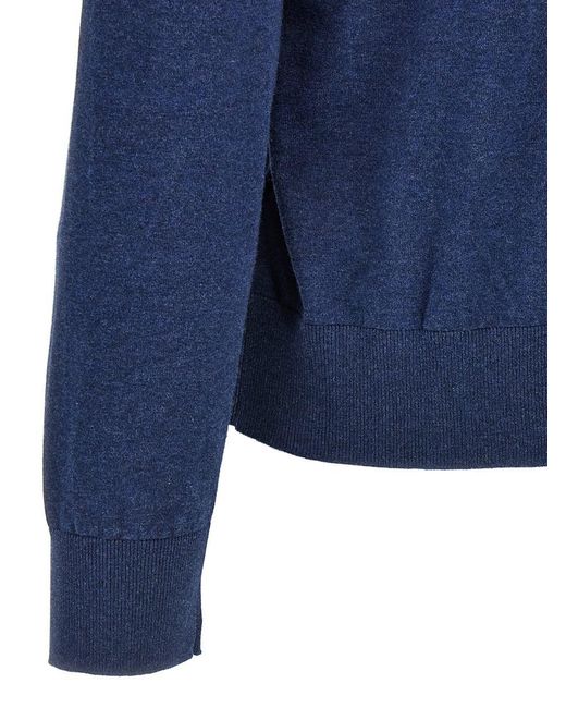 DSquared² Blue 'Crewneck' Sweater for men