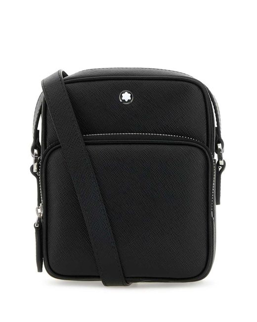 Montblanc Black Shoulder Bags for men