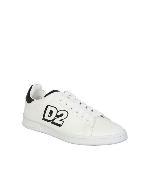DSquared² White Sneakers for men