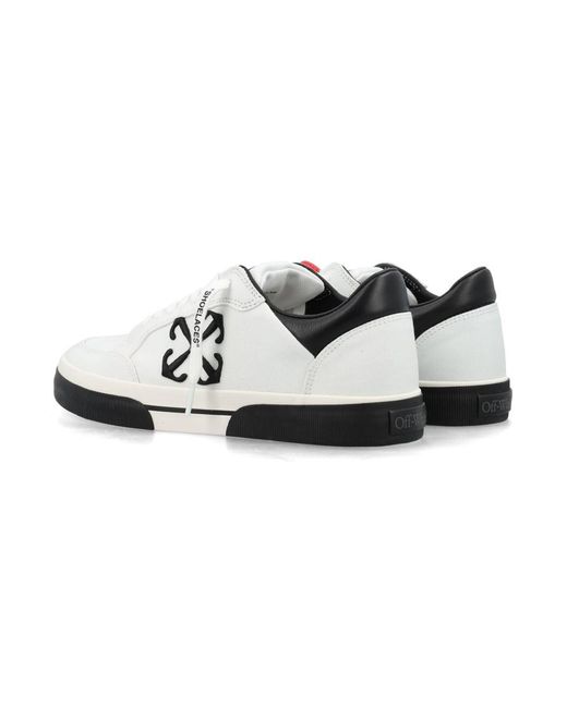 Off-White c/o Virgil Abloh Red New Low Vulcanized Sneakers for men