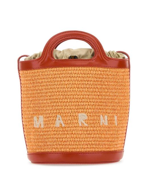 Marni Orange Handbags