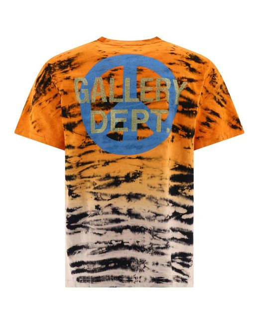 GALLERY DEPT. Orange "Miami Time" T-Shirt for men