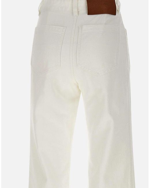 Victoria Beckham White Jeans