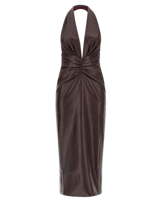 ANDAMANE Purple 'Zendaya' Dress