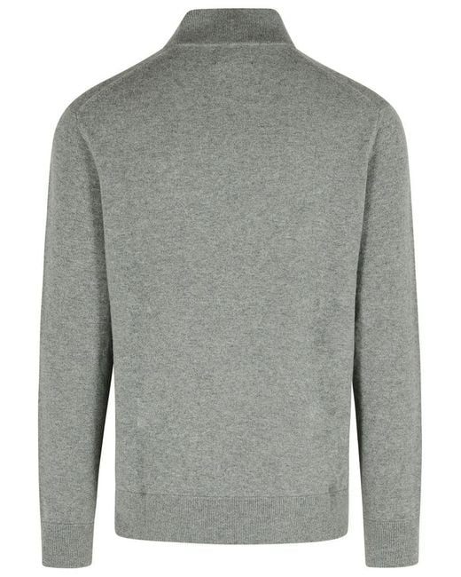 Polo Ralph Lauren Gray Wool Sweater for men