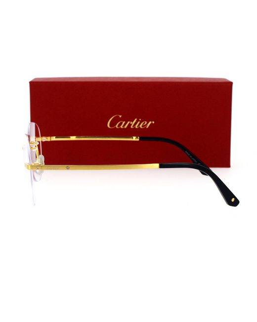 Cartier Red Eyeglass for men