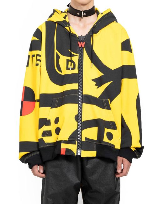 Walter Van Beirendonck Black Zipped for men