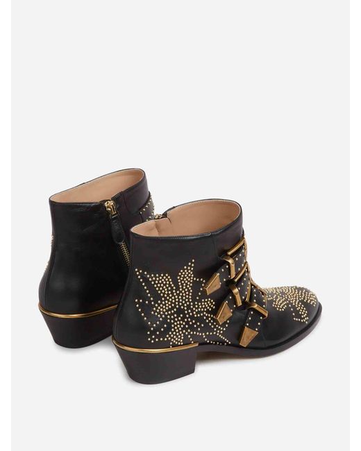 Chloé Black Susanna Booties