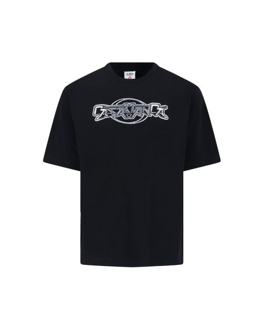 Casablanca Black T-shirts And Polos for men