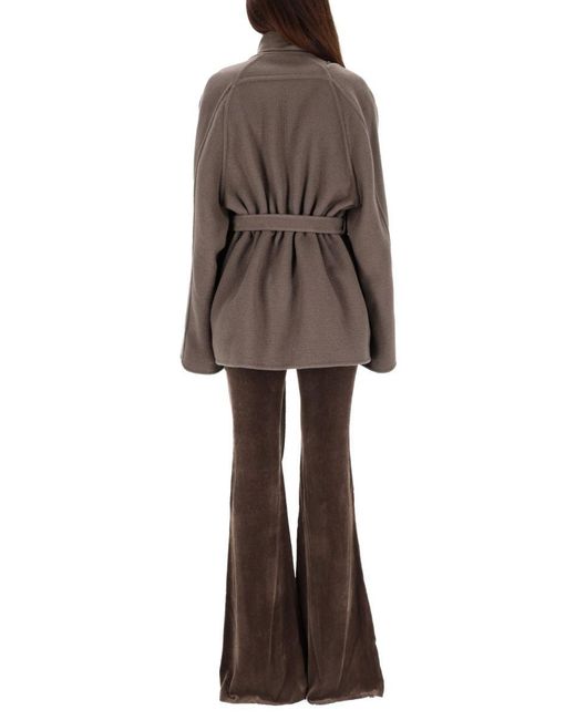Rick Owens Brown Cashmere Jacket