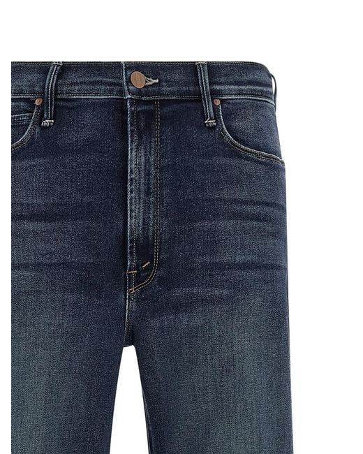 Mother Blue 'The Doozy Fray' Jeans
