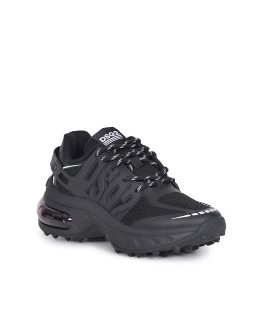 DSquared² Black Sneakers for men