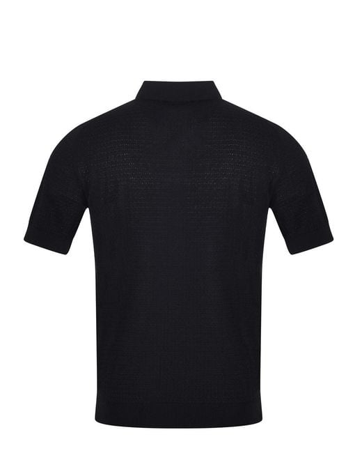 FILIPPO DE LAURENTIIS Black T-Shirts And Polos for men