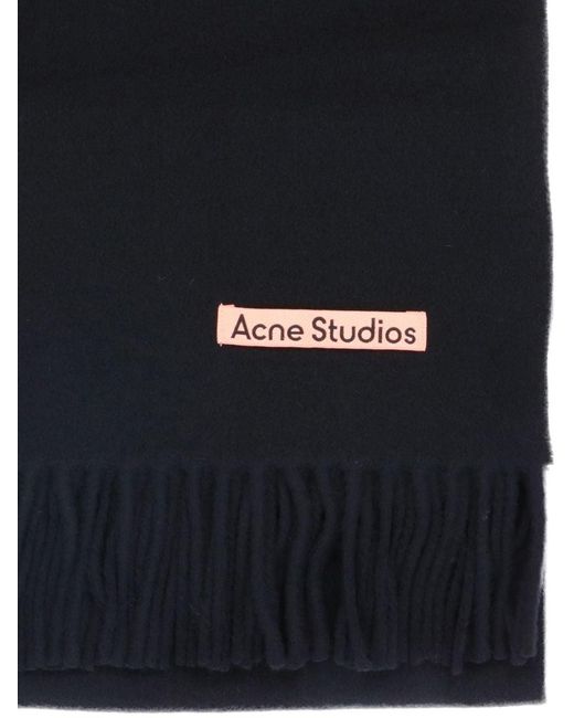 Acne Black Scarves for men