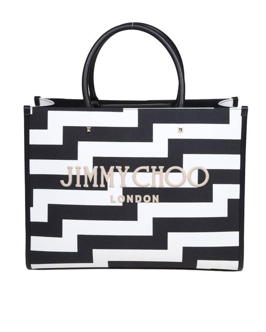 Jimmy Choo Black Shopping Bag