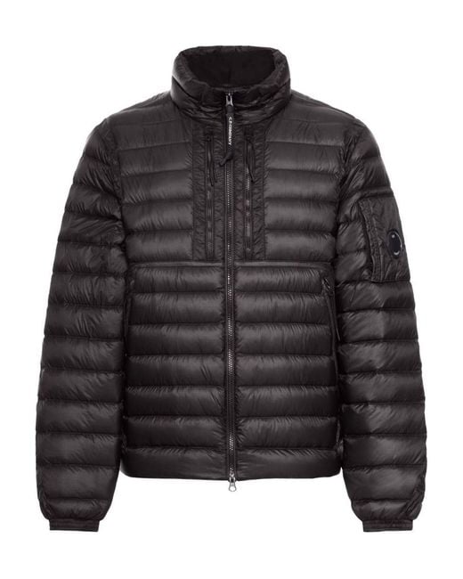 C P Company Black Dd-Shell Down Jacket for men