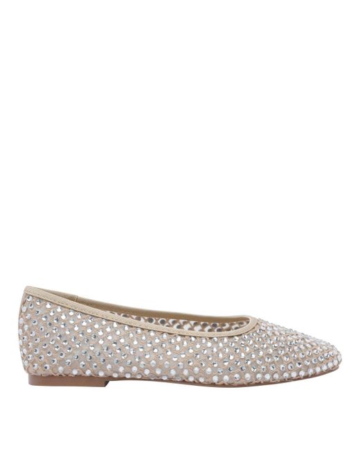 Steve Madden Metallic Flat Shoes