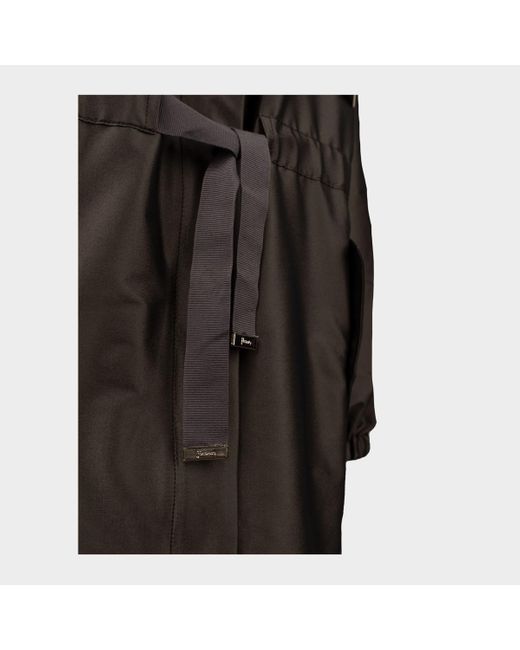 Herno Black Mud-colored Duster