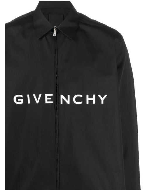 Givenchy Black Archetype Shirt for men