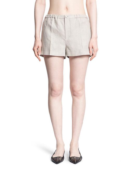 Valentino White Shorts
