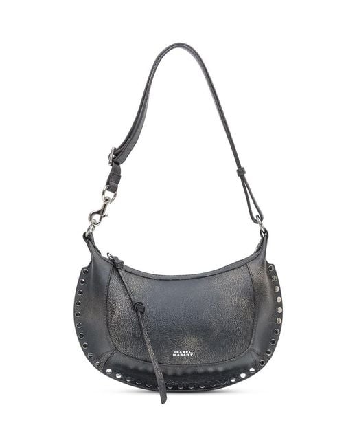 Isabel Marant Gray Oskan Moon-Gd Bag