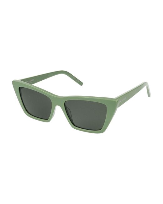 Saint Laurent Green Saint Laurent Sunglasses